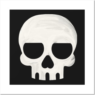 Painted Skull No. 1 Posters and Art